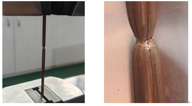 ?銅線1.0mm-3.5mm材料延伸率和抗拉強(qiáng)度試驗(yàn)機(jī)測試